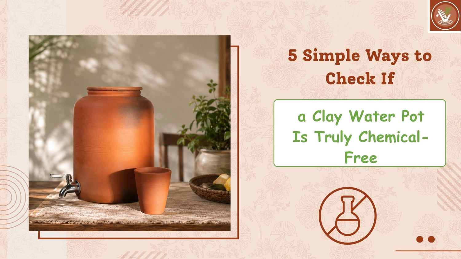 How to identify chemical free clay pots