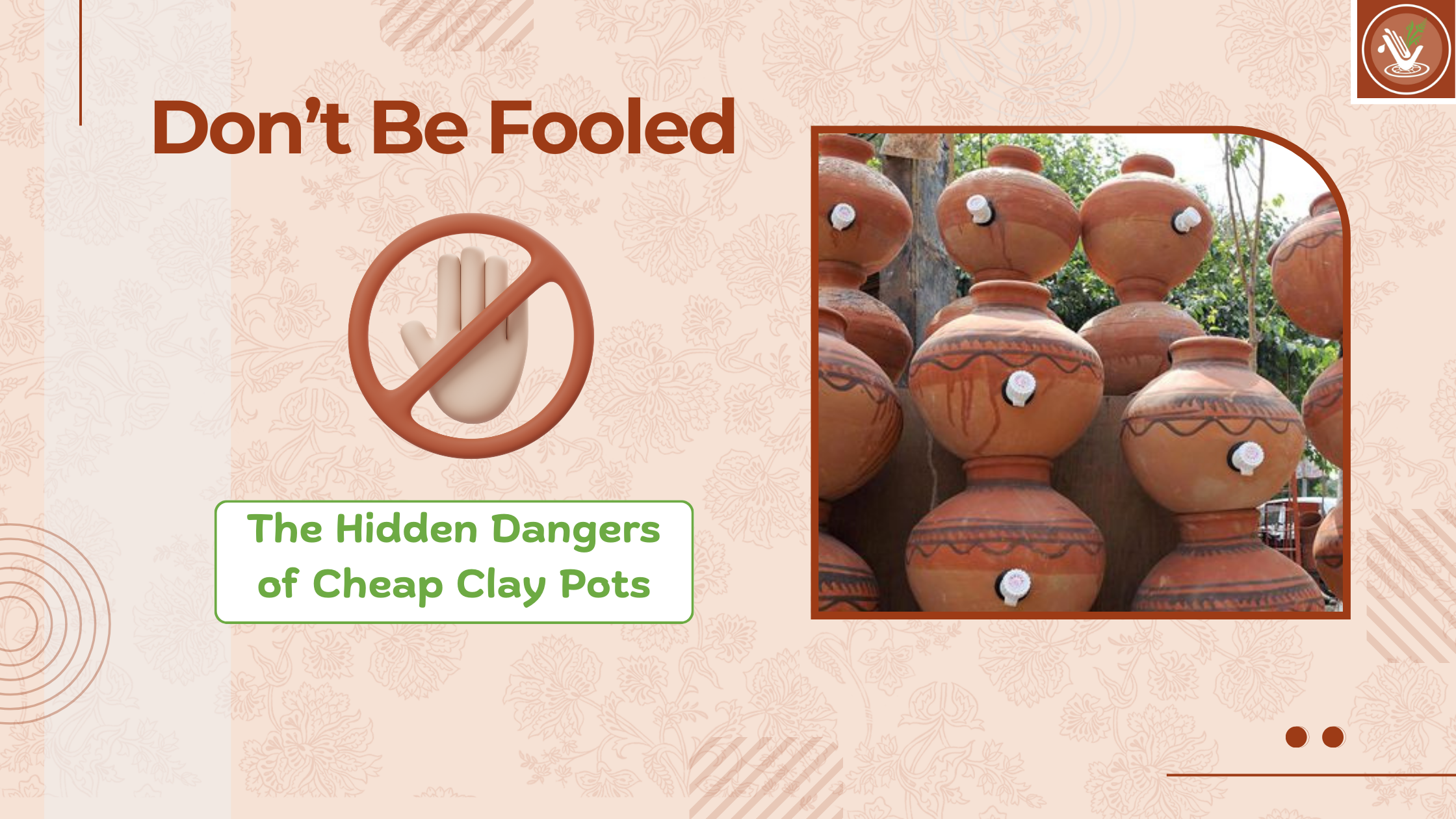 hidden danger of clay water pot