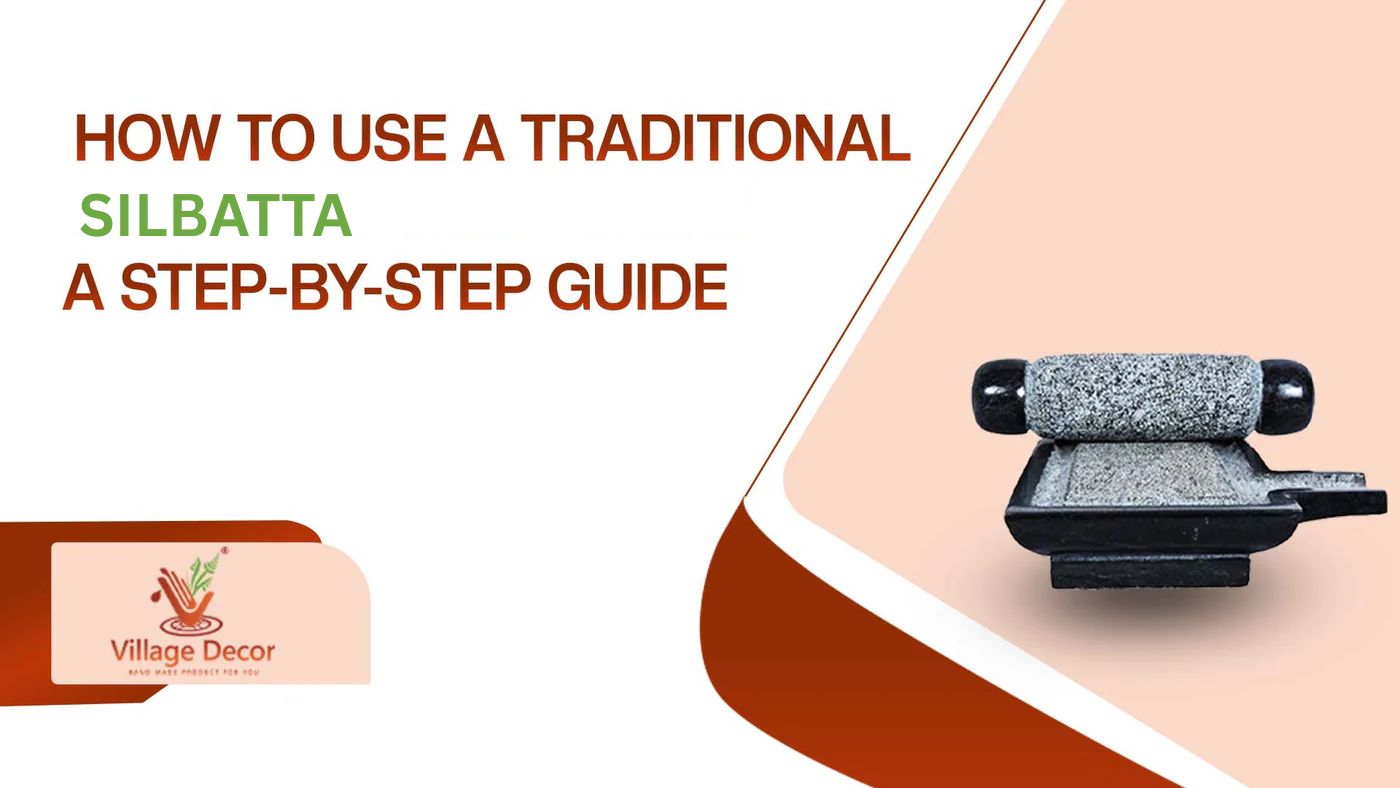 step by step use of traditional silbatta
