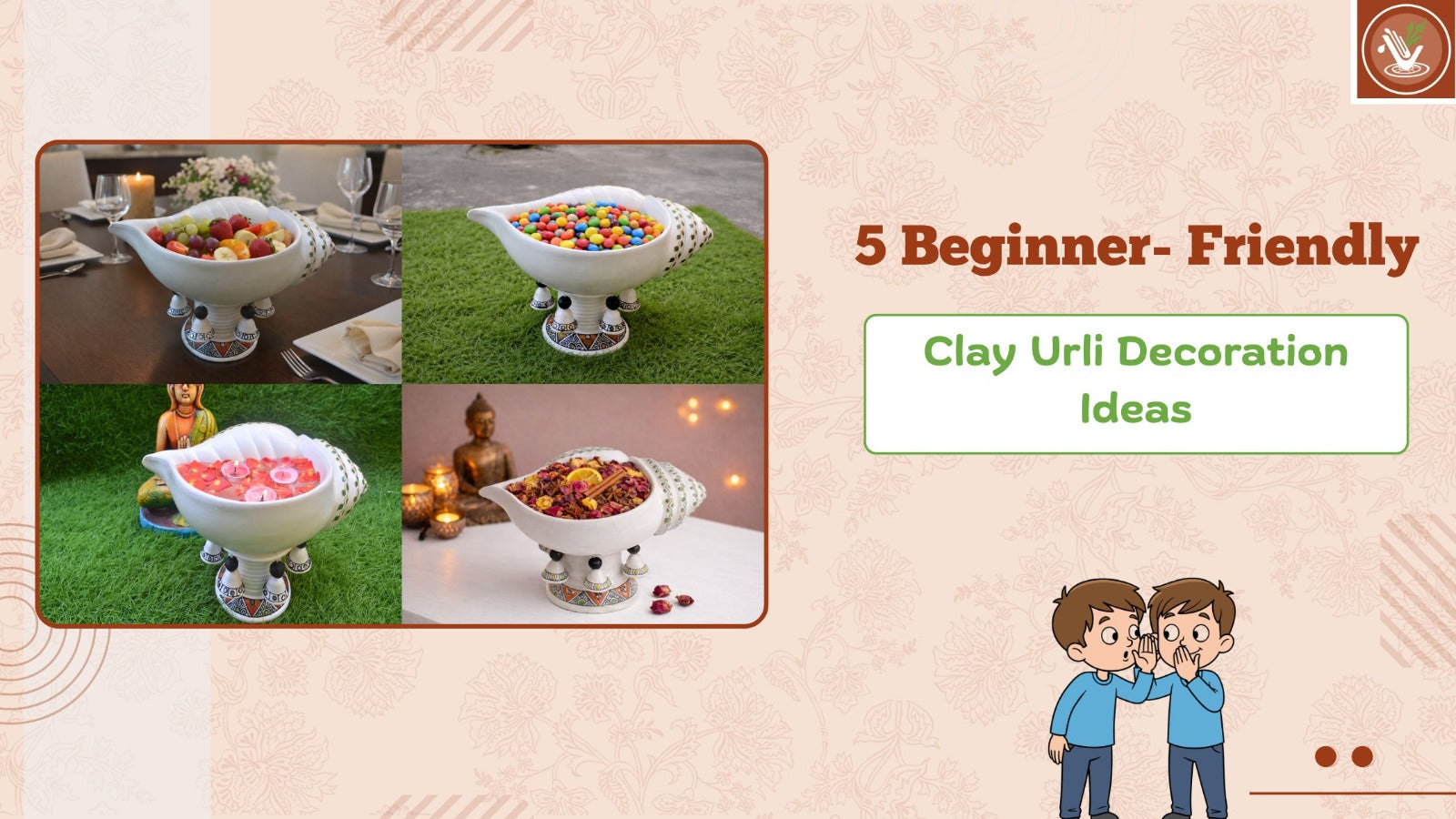 5 Beginner-Friendly Clay Urli Decoration Ideas