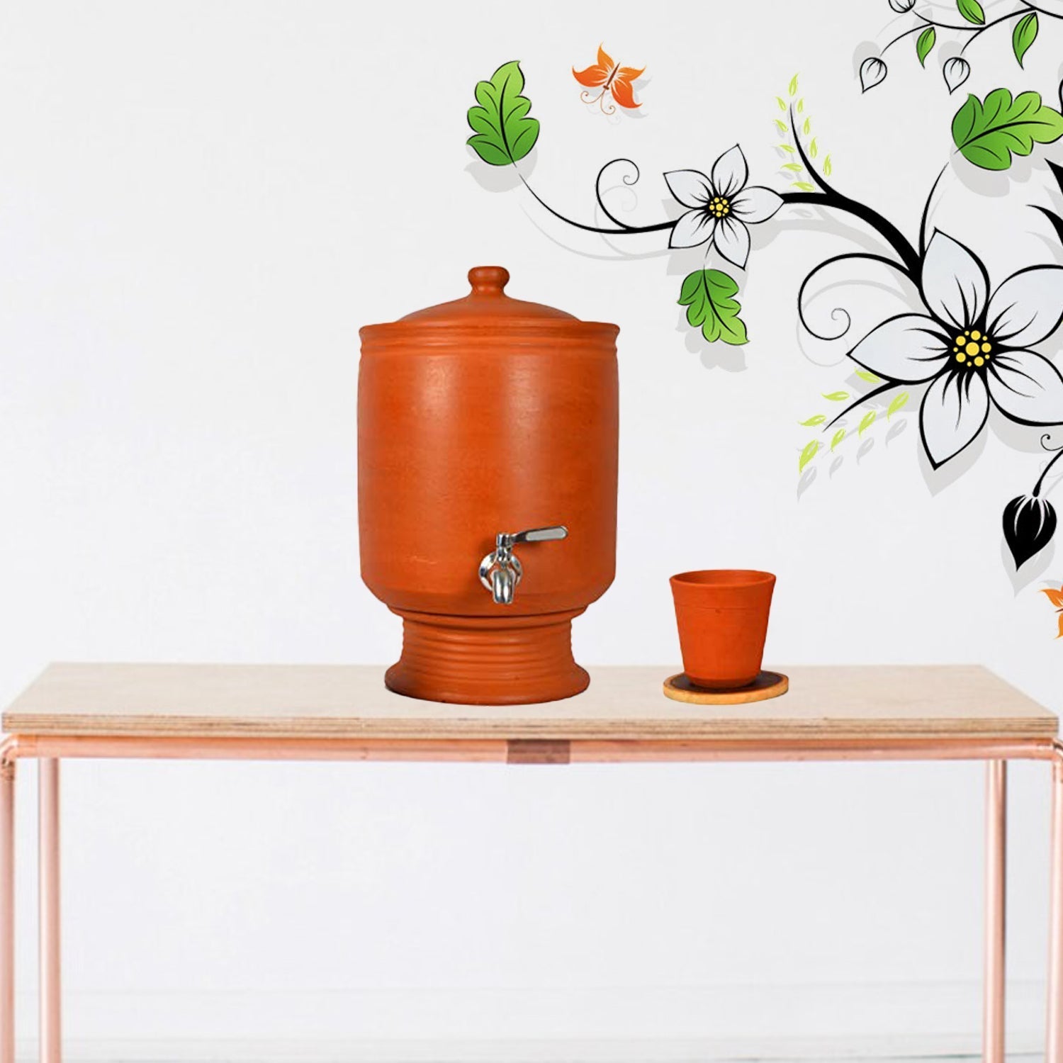 Earthen Clay Water Dispenser: The Perfect Solution for Clean and Refreshing Water