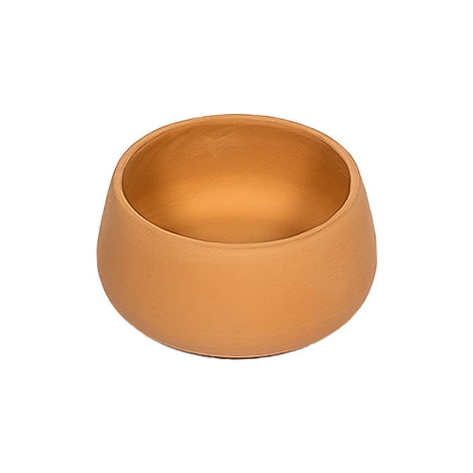 Terracotta Bowl shape Flower Pot - 6 Inch