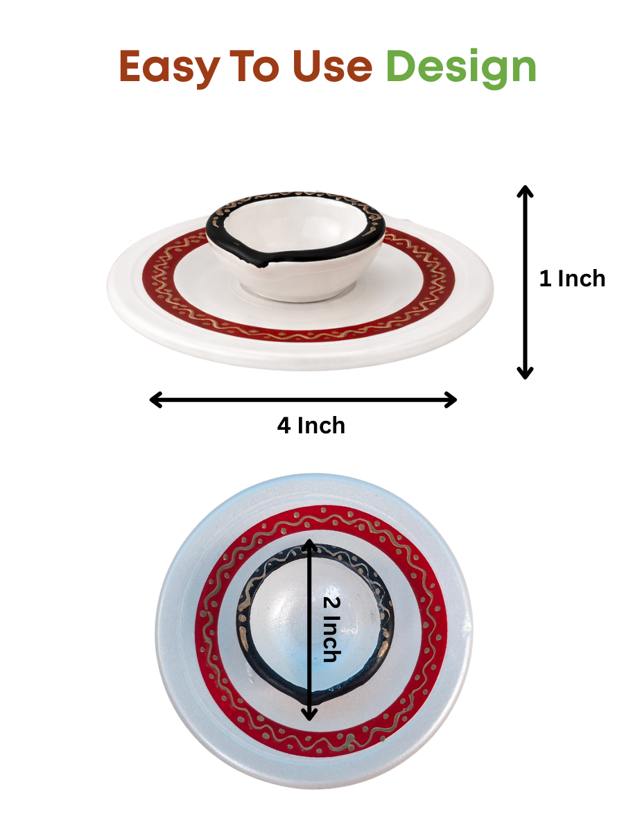 Measurements of the plate agal vilaku for a easy to use