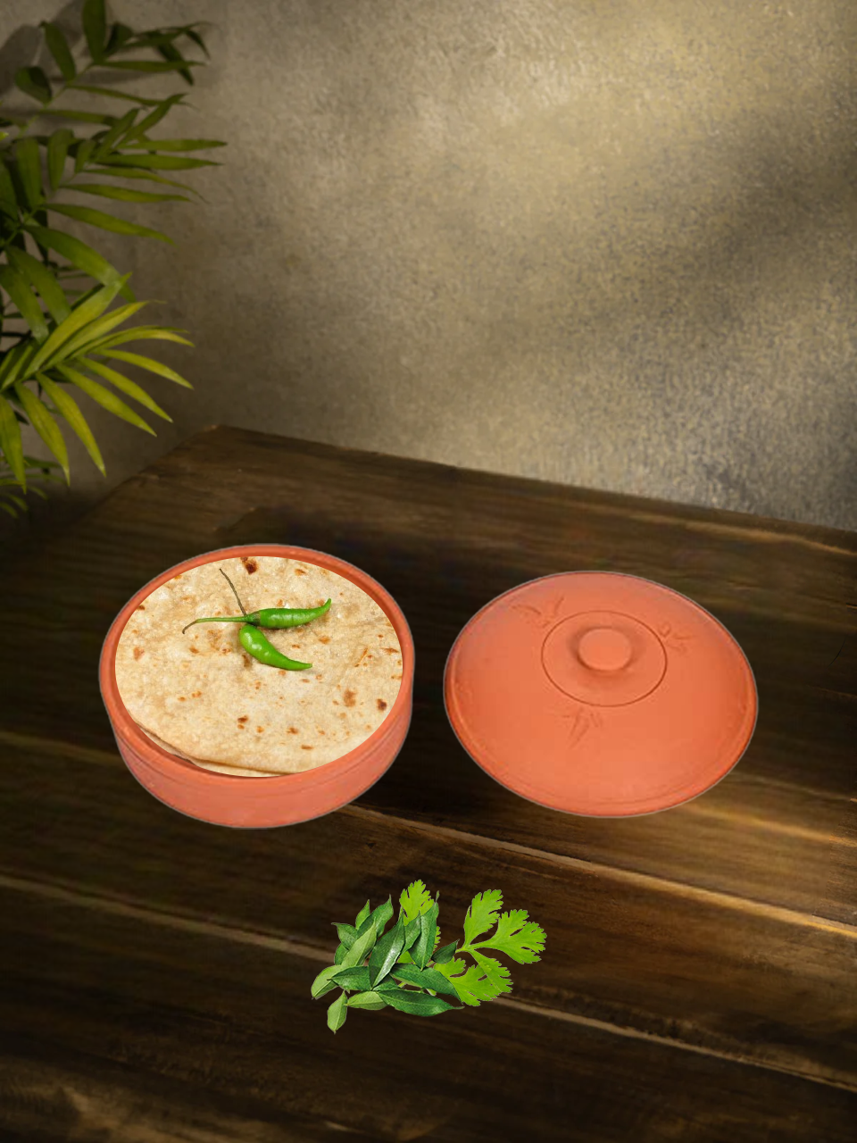 Terracotta Serving container