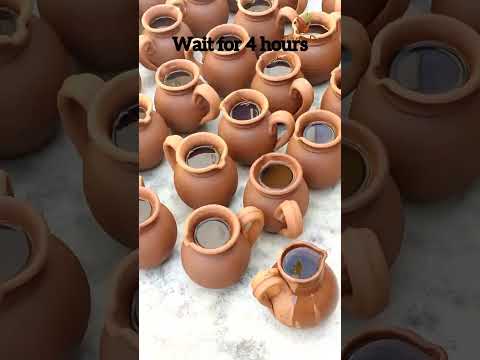 Clay water Jug 5 levels of Quality Check Process