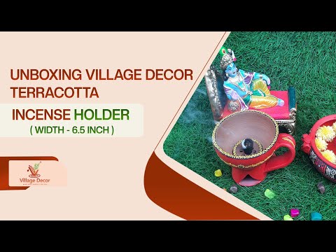 Unboxing Villlage Decor Incense Holder| Dhoop Dani