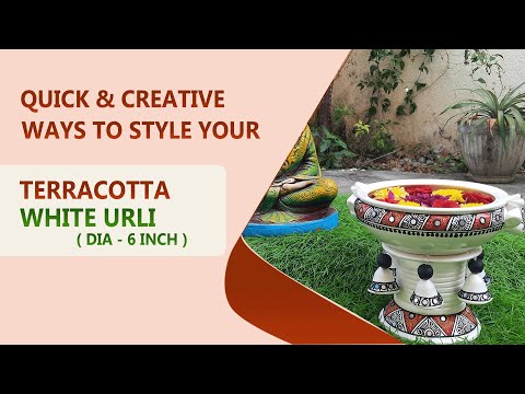 Different Ways Of using Terracotta Urli