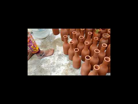 Terracotta Clay Water Bottle 5 levels of quality check process.