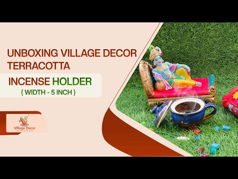 Unboxing Villlage Decor Incense Holder| Dhoop Dani
