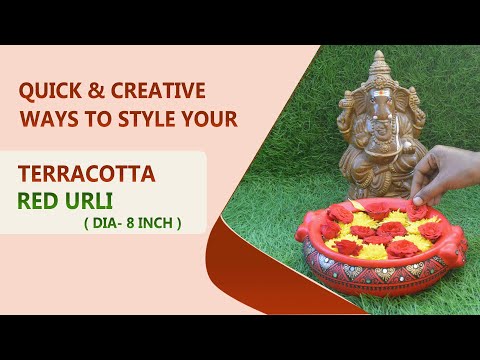 Different Ways Of using Terracotta Urli