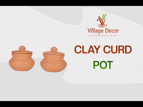 Terracotta Clay Curd Pot Unboxing Video