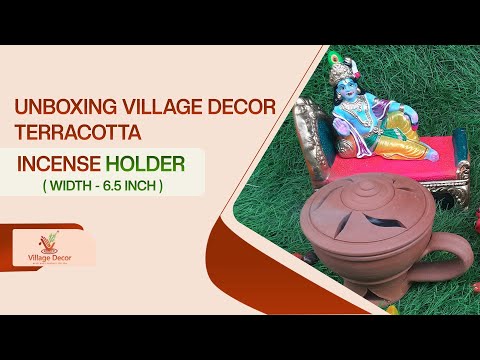 Unboxing Villlage Decor Incense Holder| Dhoop Dani