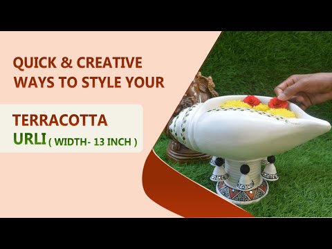 Different Ways Of using Terracotta Sangu Urli