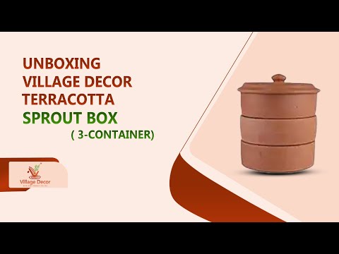 Unboxing Village Decor Terracotta prout Maker.