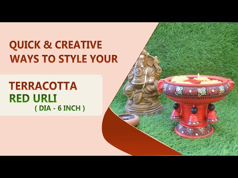 Different Ways Of using Terracotta Urli