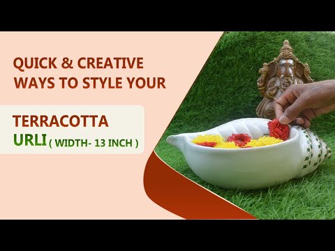 Different ays to use Terracotta Sangu Urli