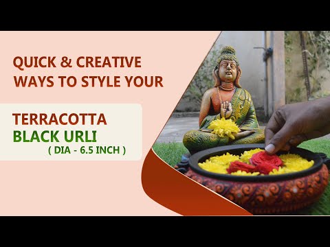 Different ways of using handmade decorative urli