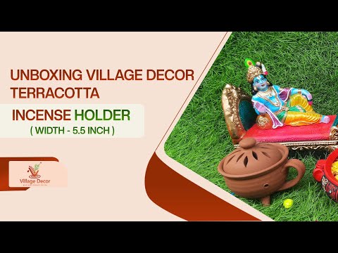Unboxing Villlage Decor Incense Holder| Dhoop Dani