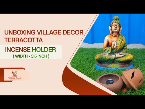 Unboxing Villlage Decor Incense Holder| Dhoop Dani