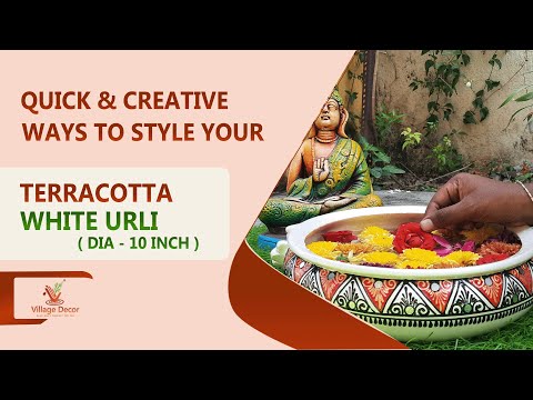 Different ways of using handmade Terracota Urli