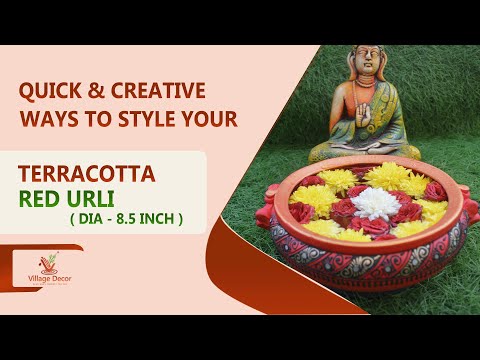 Different ways of using handmade Terracota Urli
