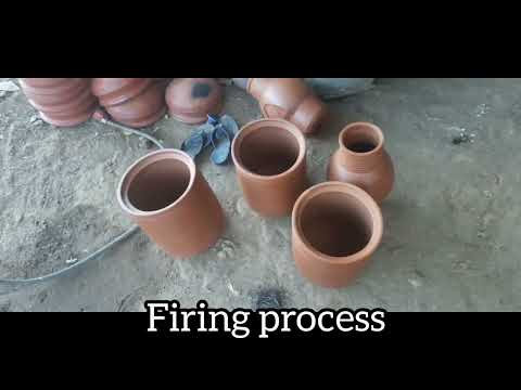 Clay Water Pot Step By Step Making Process.