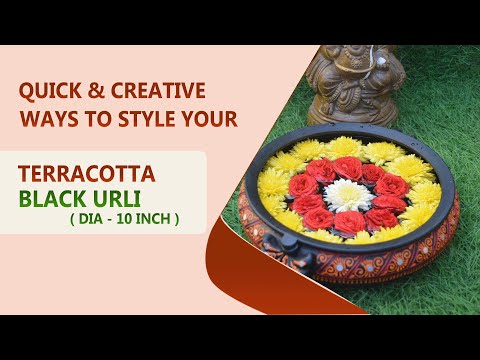Different Ways Of using Terracotta Urli
