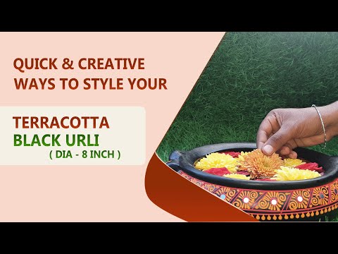Different Ways Of using Terracotta Urli