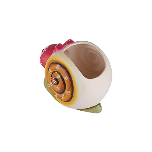 Terracotta Money Plant Snail Planter