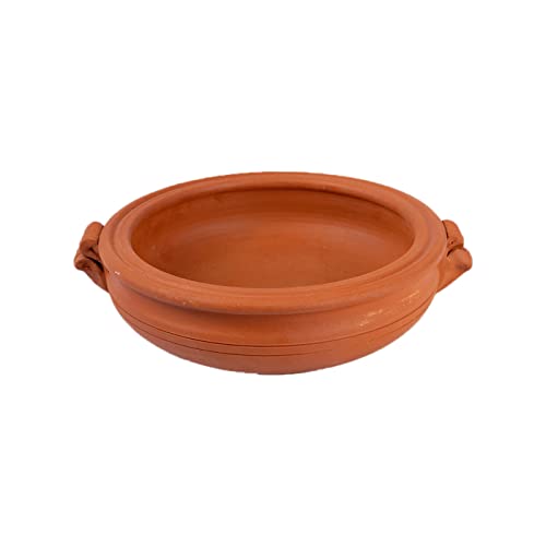 Terracotta Floral Decorative Pot -1000 ml