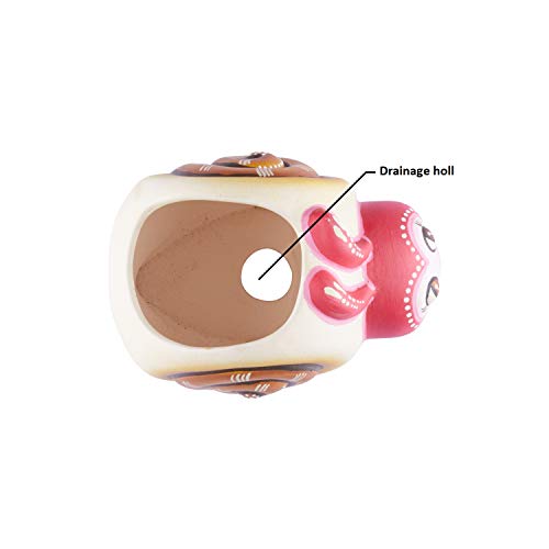 Terracotta Money Plant Snail Planter