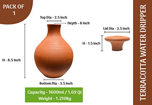 Village Decor Terracotta Self Watering Water Dripper Automatically Water Your Plants