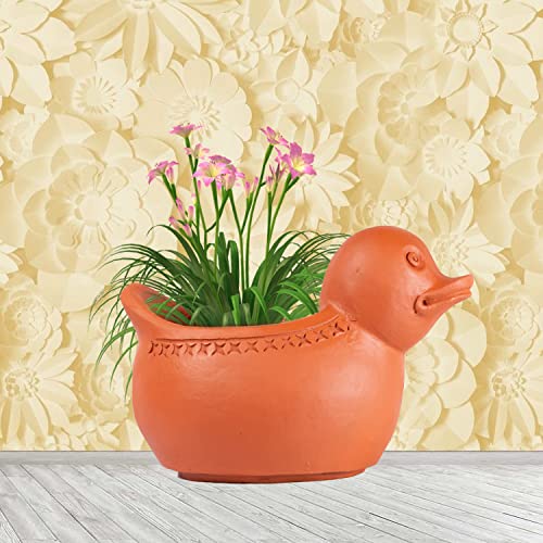 Terracotta Duck Shape Planter Indoor / Outdoor