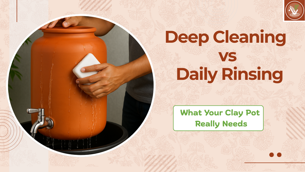 Does Your Clay Water Pot Need Daily Rinsing? Maintenance & Care Guide