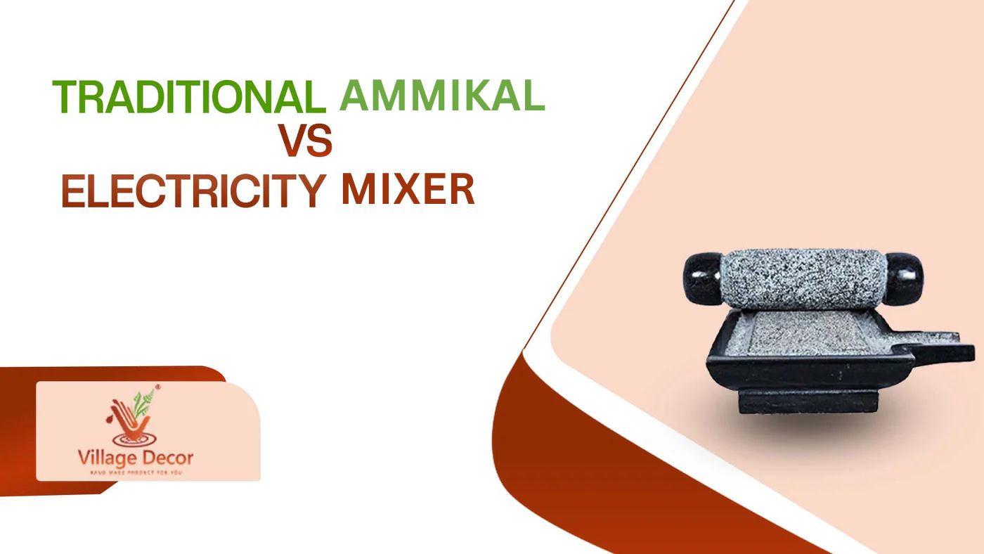 Difference between Ammikal and electricity mixer