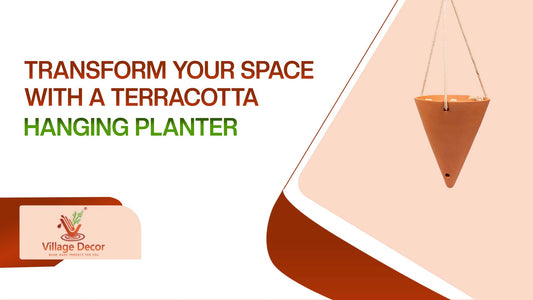 Transform Your Space With a Terracotta Hanging Planters