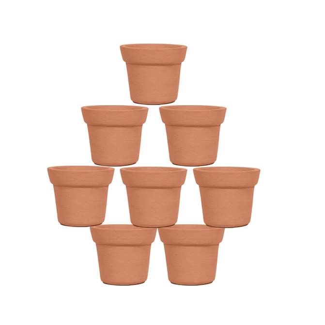 Terracotta Succulent Pots 3 inch (Pack of 8)