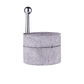 Black stone Handmade Stone Mill/Grinder (Dia - 7 inch)