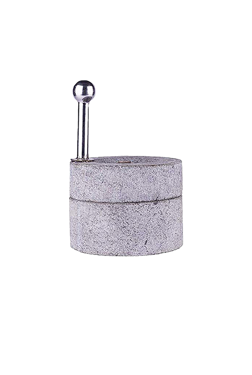 Black stone Handmade Stone Mill/Grinder (Dia - 7 inch)