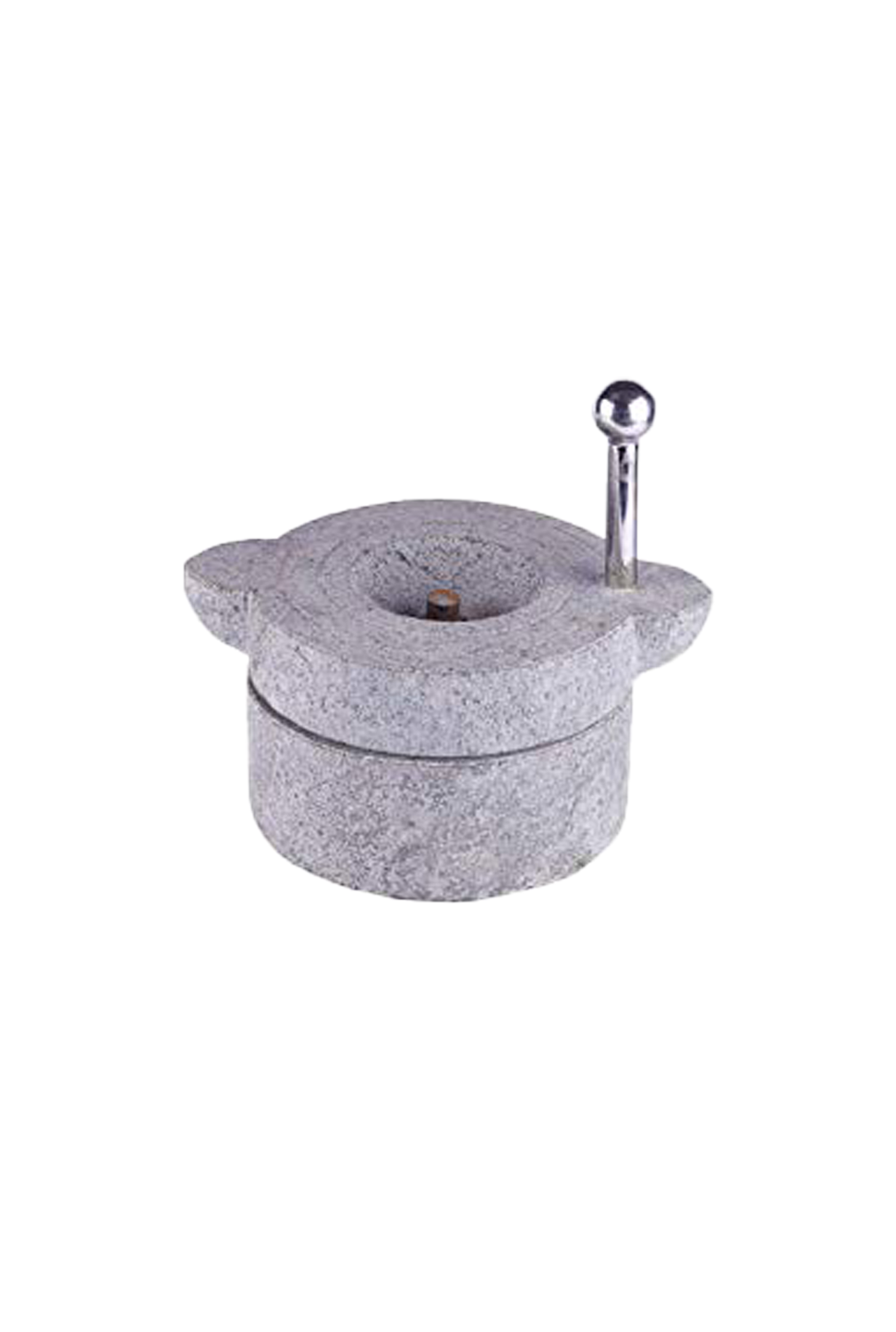 Black stone Handmade Stone Mill/Grinder- Dia =10 Inch