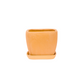 Village Decor Square planter with Tray (L * W - 4.5 * 4.5 inch)