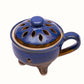 Ceramic Sambrani / Incense Holder with lid