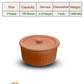 Terracotta sprout box -500 Grams (1 container with clay lid)