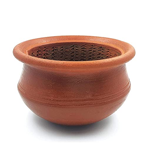 Clay Keerai Chetti | Spinach Masher Pot (Small(1.5 litres))