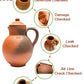 Terracotta  Water jug -2000 ml (Pre-seasoned)