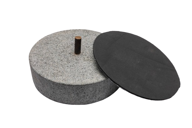 Black Stone Unpolished Stone Mill | Atta Chakki | Patthar Ki Chakki (12 inch)