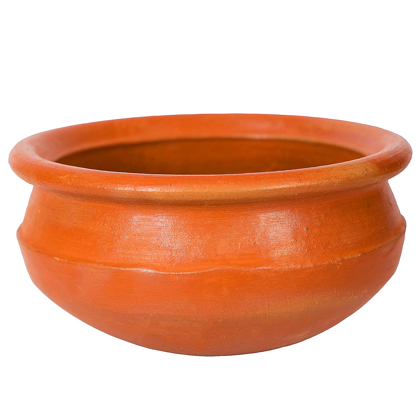 Earthen Clay Cooking Pot / Meen Kulambu Chatti (2500 ML)