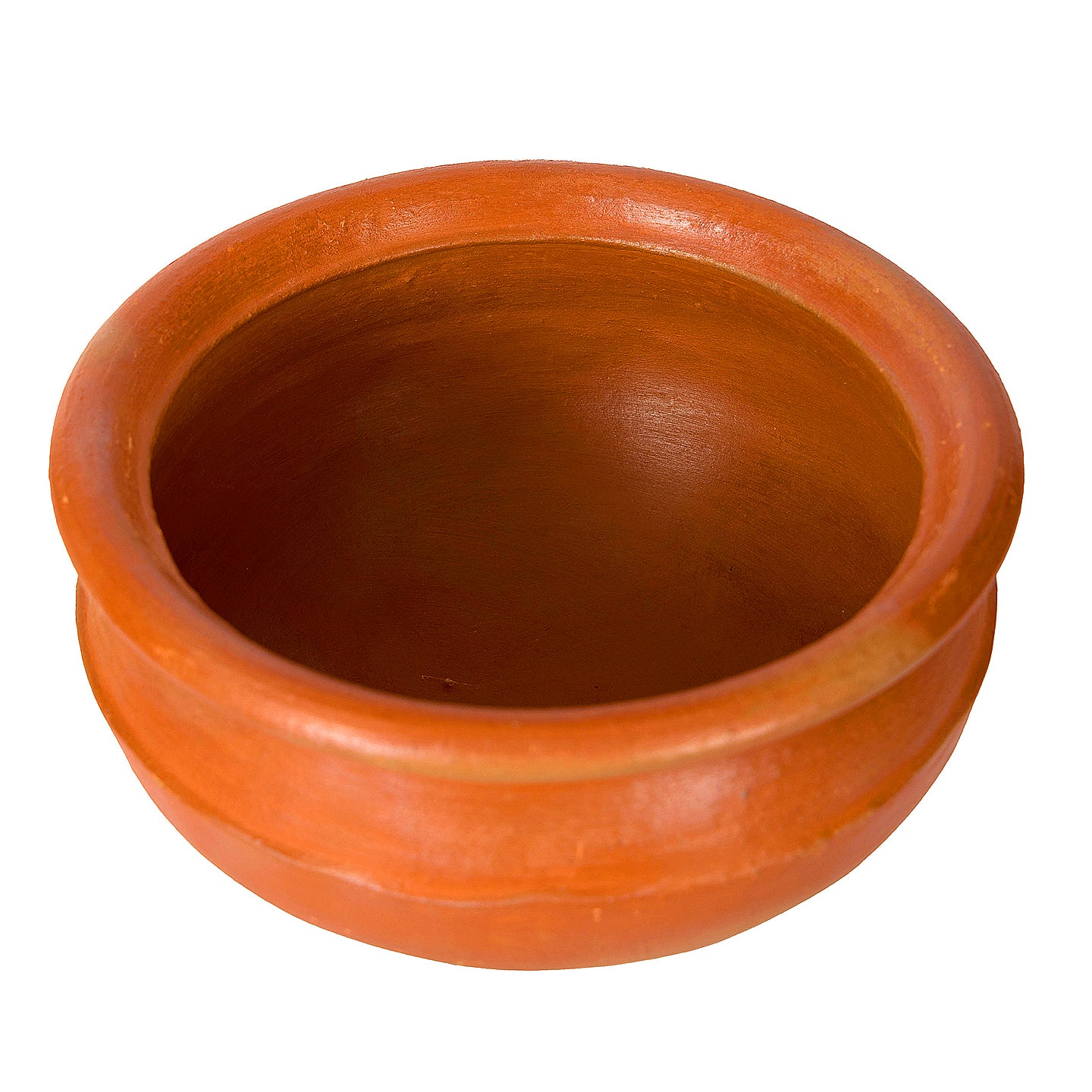 Earthen Clay Cooking Pot / Meen Kulambu Chatti (2500 ML)