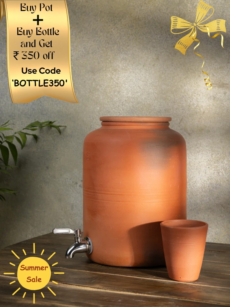 Summer Sale - Clay Water Pot