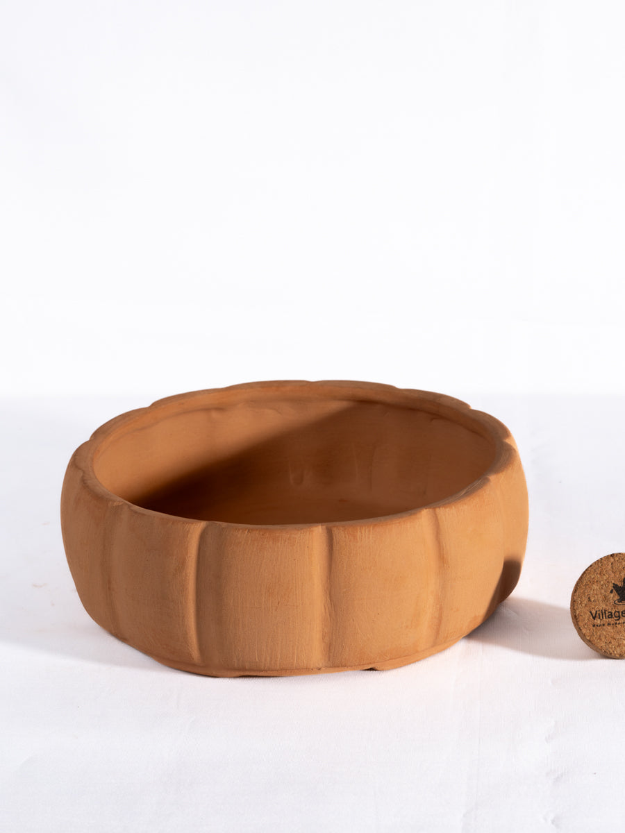Village Decor Terracotta Bonsai Pot (Large)